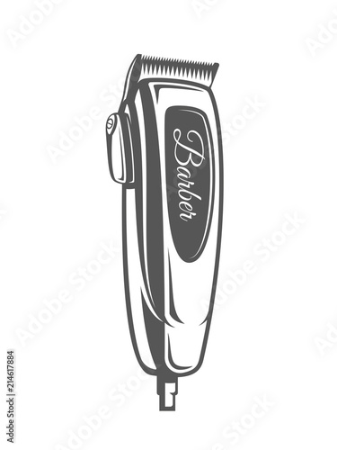 Clipper isolated on white background