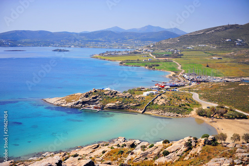 Fototapeta Naklejka Na Ścianę i Meble -  Beautiful harbor on Paros island