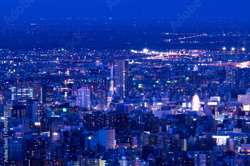 札幌夜景 幌見峠からの眺め
