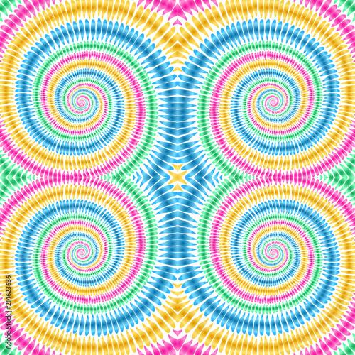 Tie dye background boho hippie vector shibori colorful texture