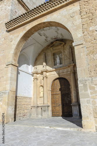 church of San Antonio in the town of El Toboso in the province of Toledo  Spain.