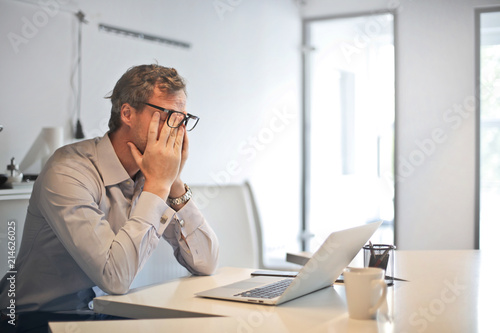 Fototapeta Businessman in the office
