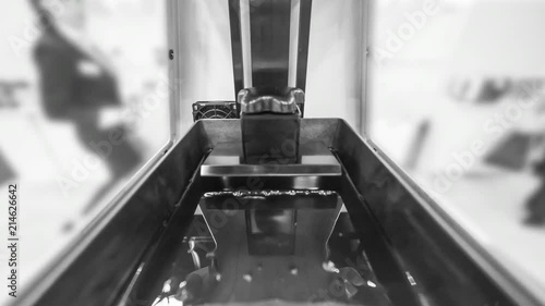 3D Print of Dental Mould Time Lapse