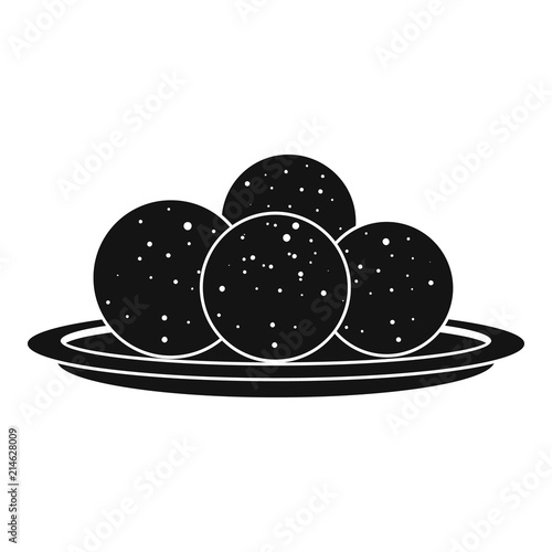 Propolis sphere icon. Simple illustration of propolis sphere vector icon for web design isolated on white background