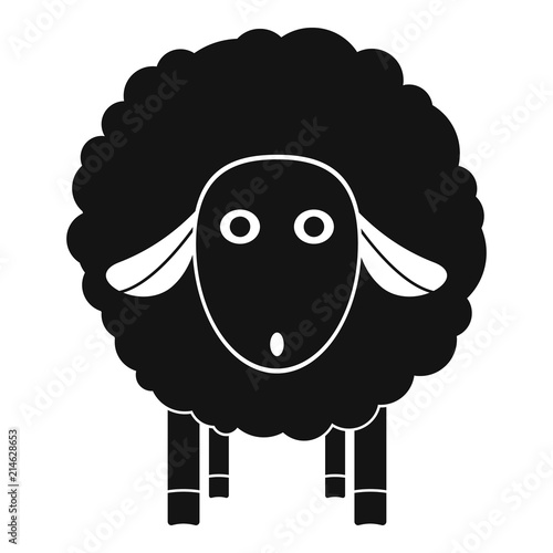 Wow sheep icon. Simple illustration of wow sheep vector icon for web design isolated on white background