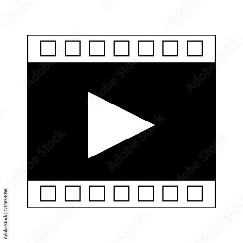 Video player symbol vector illustration graphic design