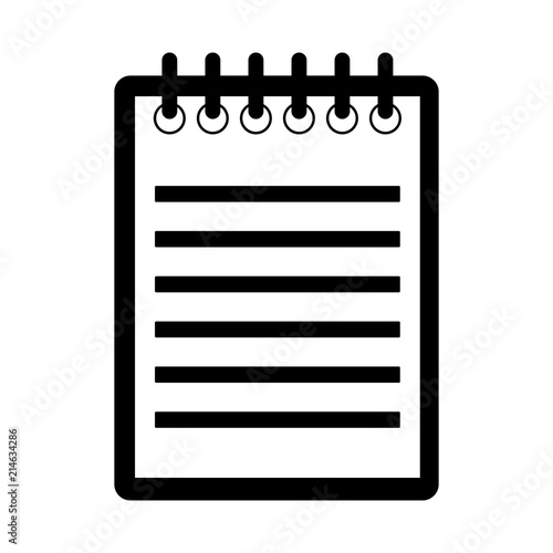 Clipboard document symbol vector illustration graphic design