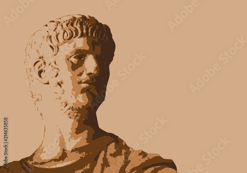 Néron - portrait - Rome - empereur - romain - personnage célèbre - personnage historique