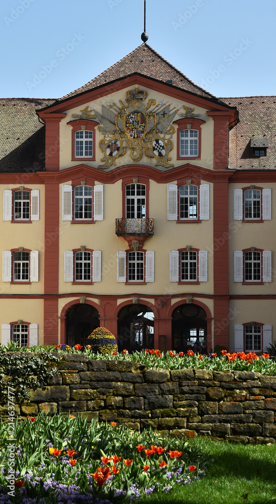 Schloss auf der Insel Mainau am Bodensee; Deutschland