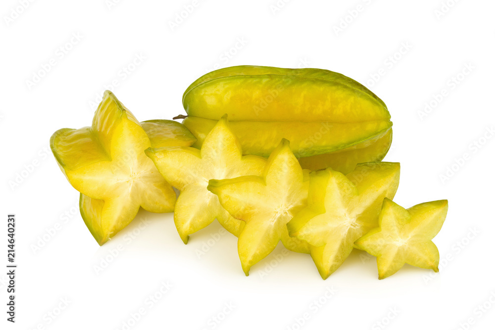 star apple. star fruit isolated on white background star apple. star fruit isolated on white background