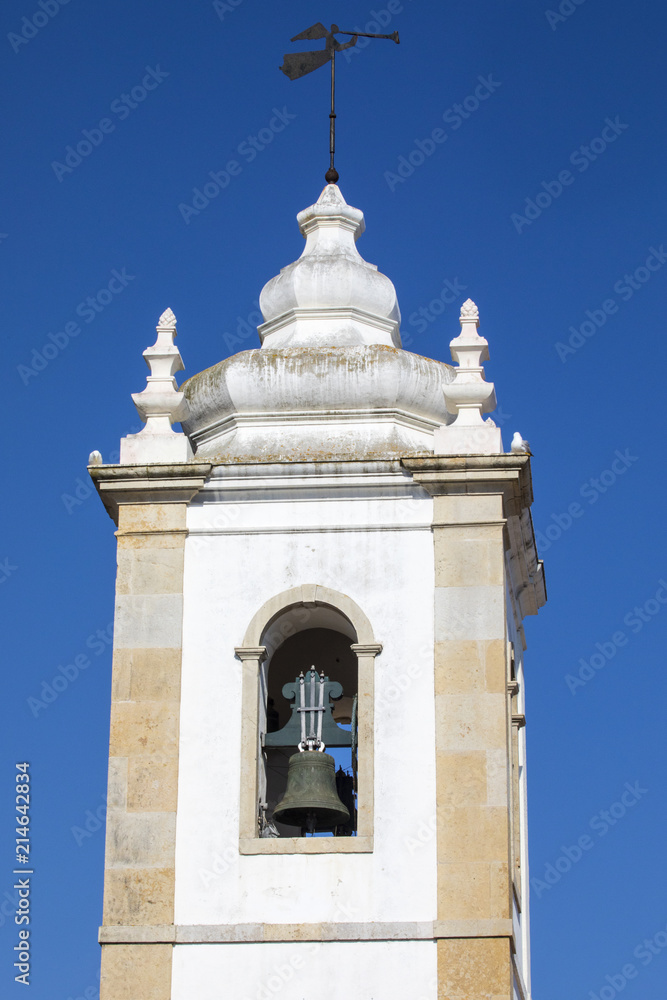 Igreja de Matriz Bell Tower in Albufeira Portugal