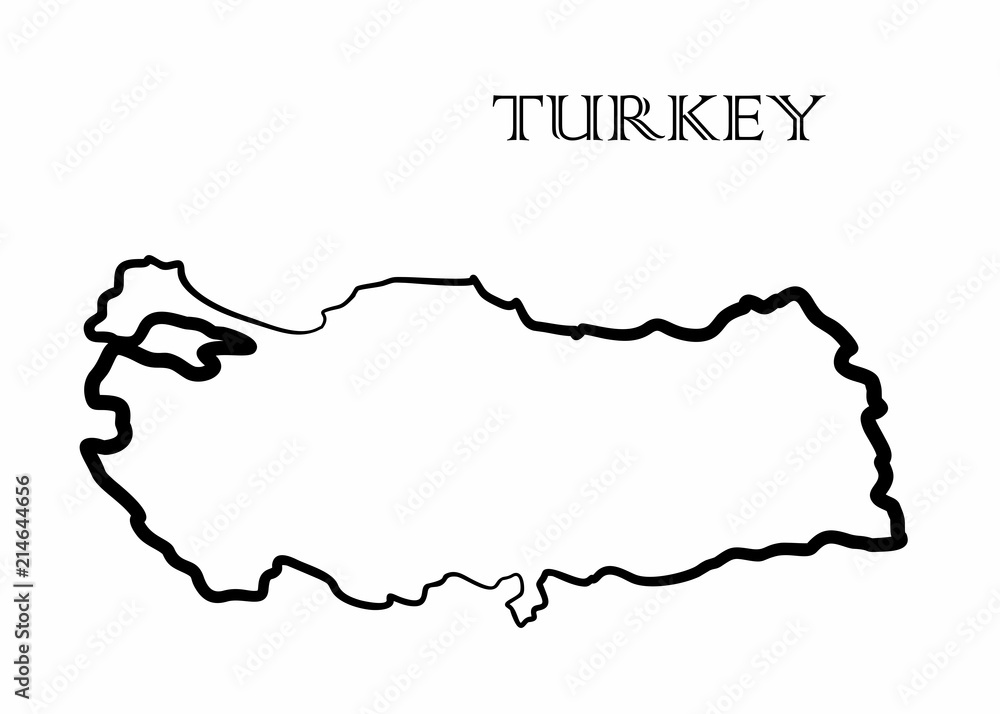 the Turkey map