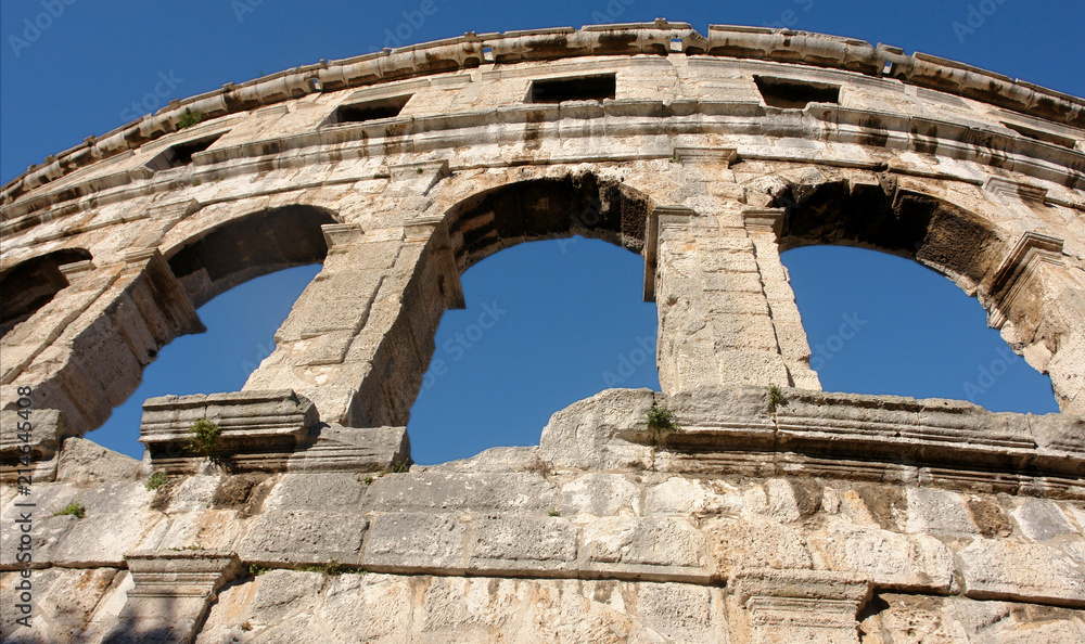 Amphitheater, Kroatien, Pula