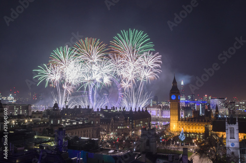 Happy New Year London photo