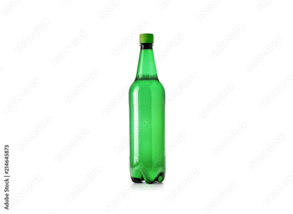 Plastic water bottle isolated on white background. Plastic water bottle isolated on white background.