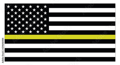 United states of America dispatchers flag