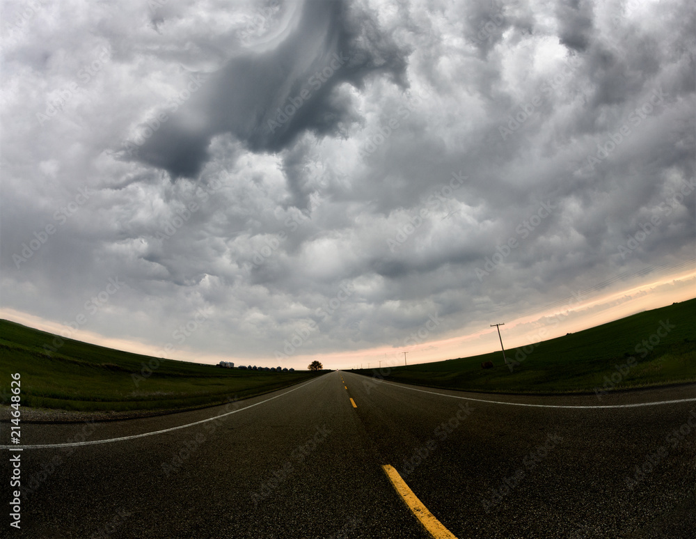 Fototapeta premium Prairie Storm Clouds