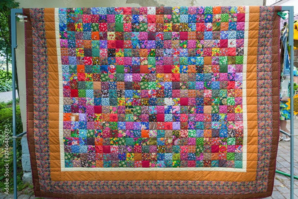 Beautiful bright patchwork. Beautiful bright patchwork.