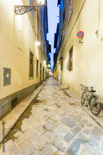 A Narrow Backstreet in Florence