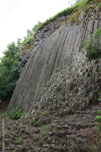 Wallpaper Mural Miracle of nature, basalt stone waterfall, Somosko, Slovakia Torontodigital.ca
