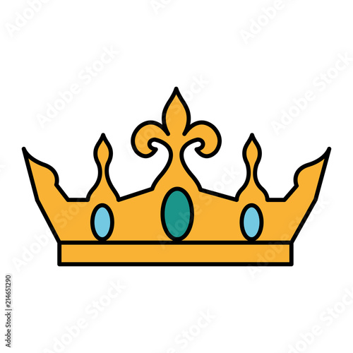 color metal crown luxury royal style