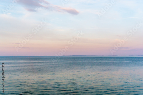 Sonnenuntergang über dem Meer