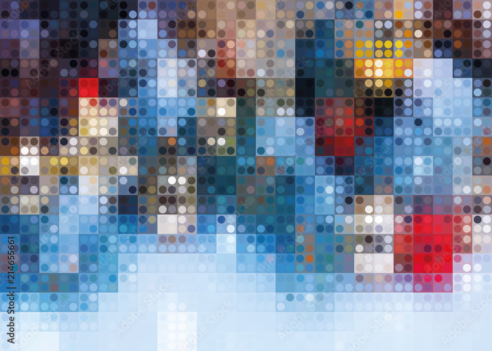 Abstract background of New Year's lights Abstract background of New Year's lights
