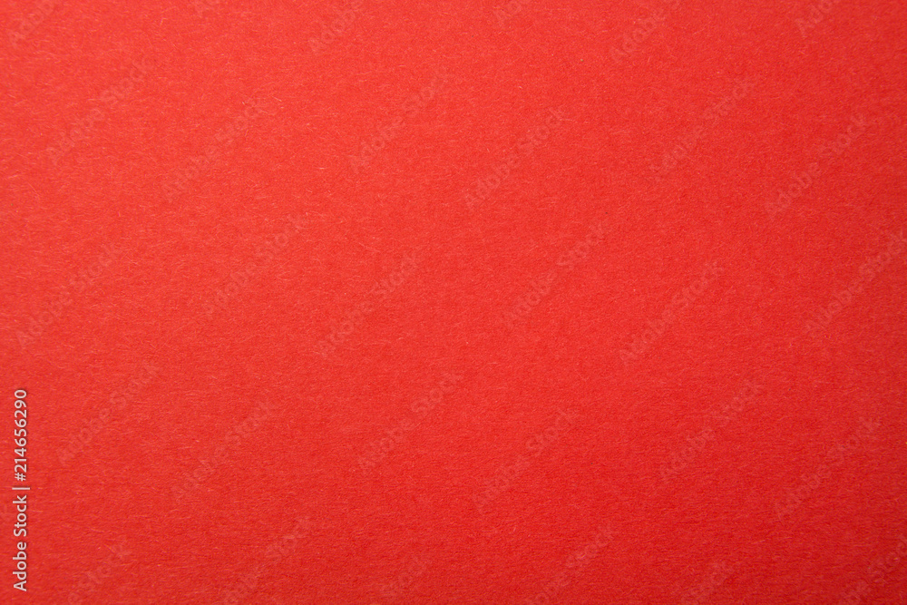 Red color texture paper background - obrazy, fototapety, plakaty 