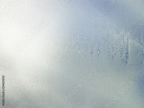 Φωτογραφία a picture of a frost on the windowpane