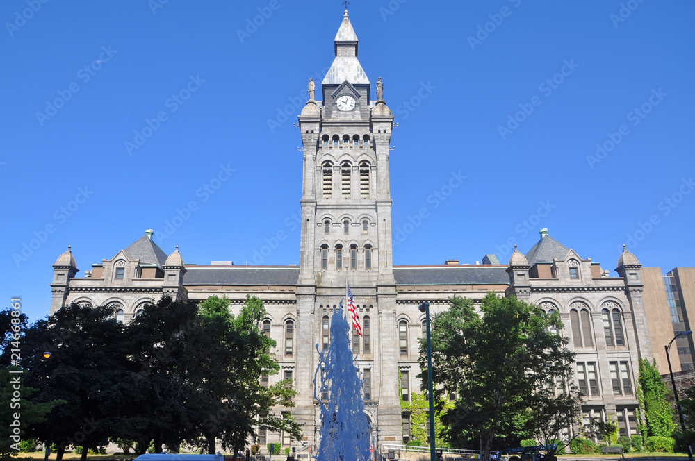 Erie County Courthouse in city of Buffalo, New York, USA.