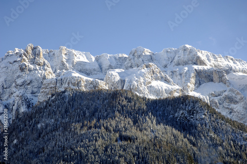 Wallpaper Mural Gruppo montuoso del Sella, visto da Val Gardena, Dolomiti, Trentino Alto Adige, Italia Torontodigital.ca