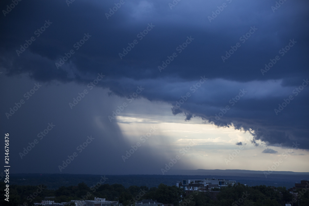 Storm clouds coming in