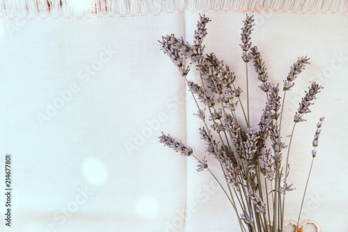 Fototapeta Naklejka Na Ścianę i Meble -  Dry lavender bouquet