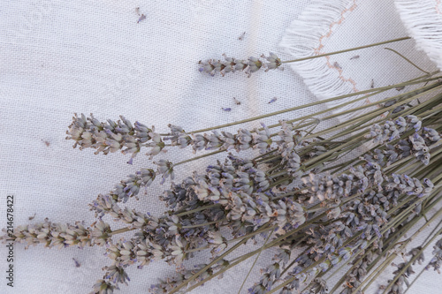 Fototapeta Naklejka Na Ścianę i Meble -  Dry lavender bouquet