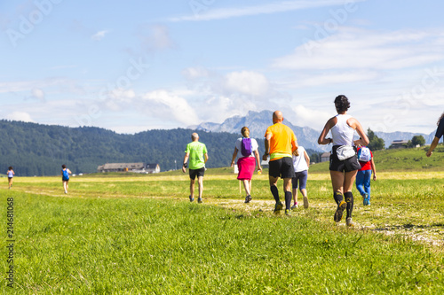 Konstfotografi Trail running