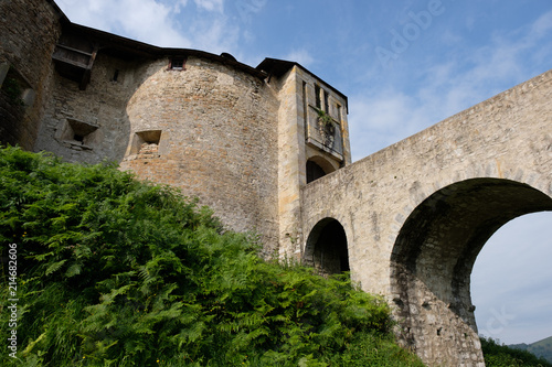 Burg in Maul  on-Licharre  Nouvelle-Aquitaine  Frankreich