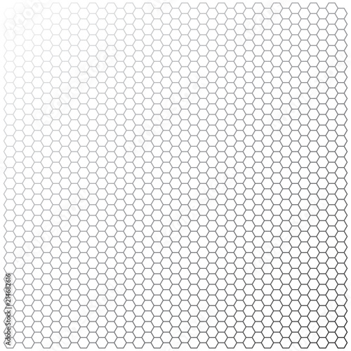 HEXAGONES fond dégradé