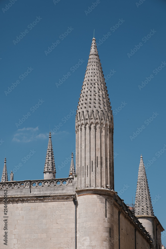 Türme der Kathedrale in Burgos, Spanien
