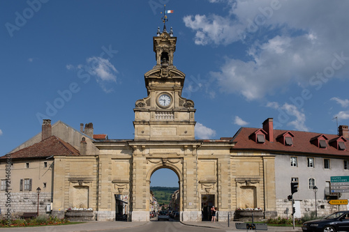 Stadttor in Pontarlier, Frankreich 