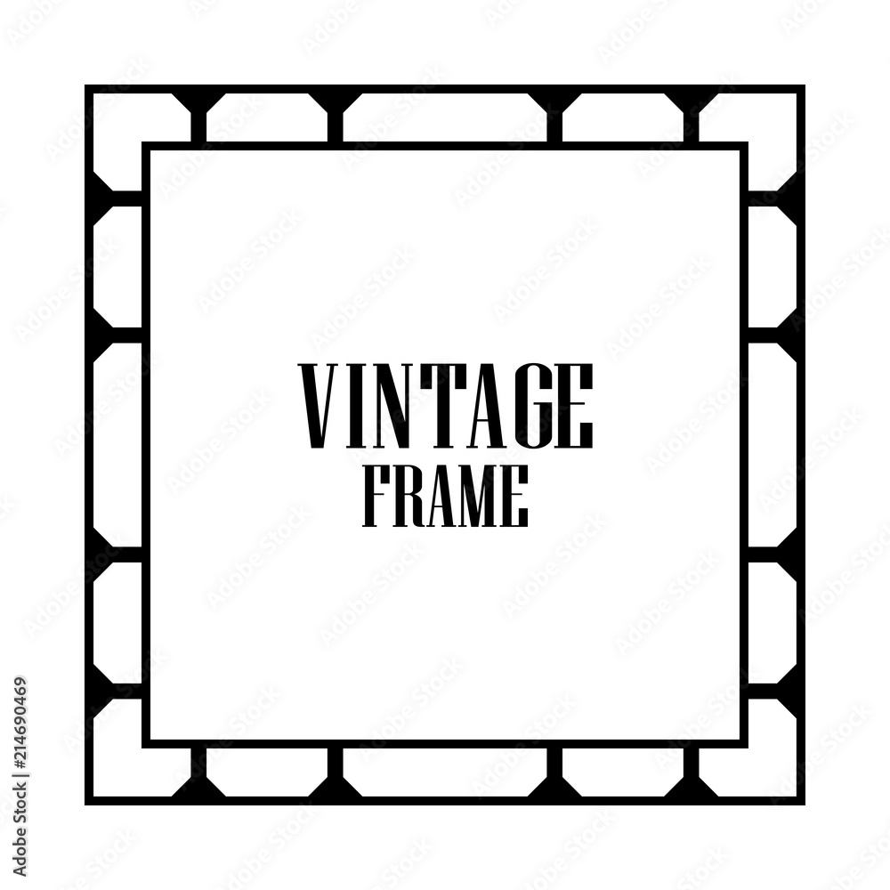 Art deco frame Art deco frame