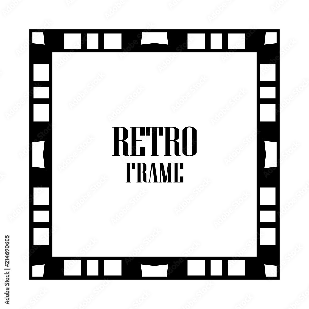 Obraz premium Art deco frame