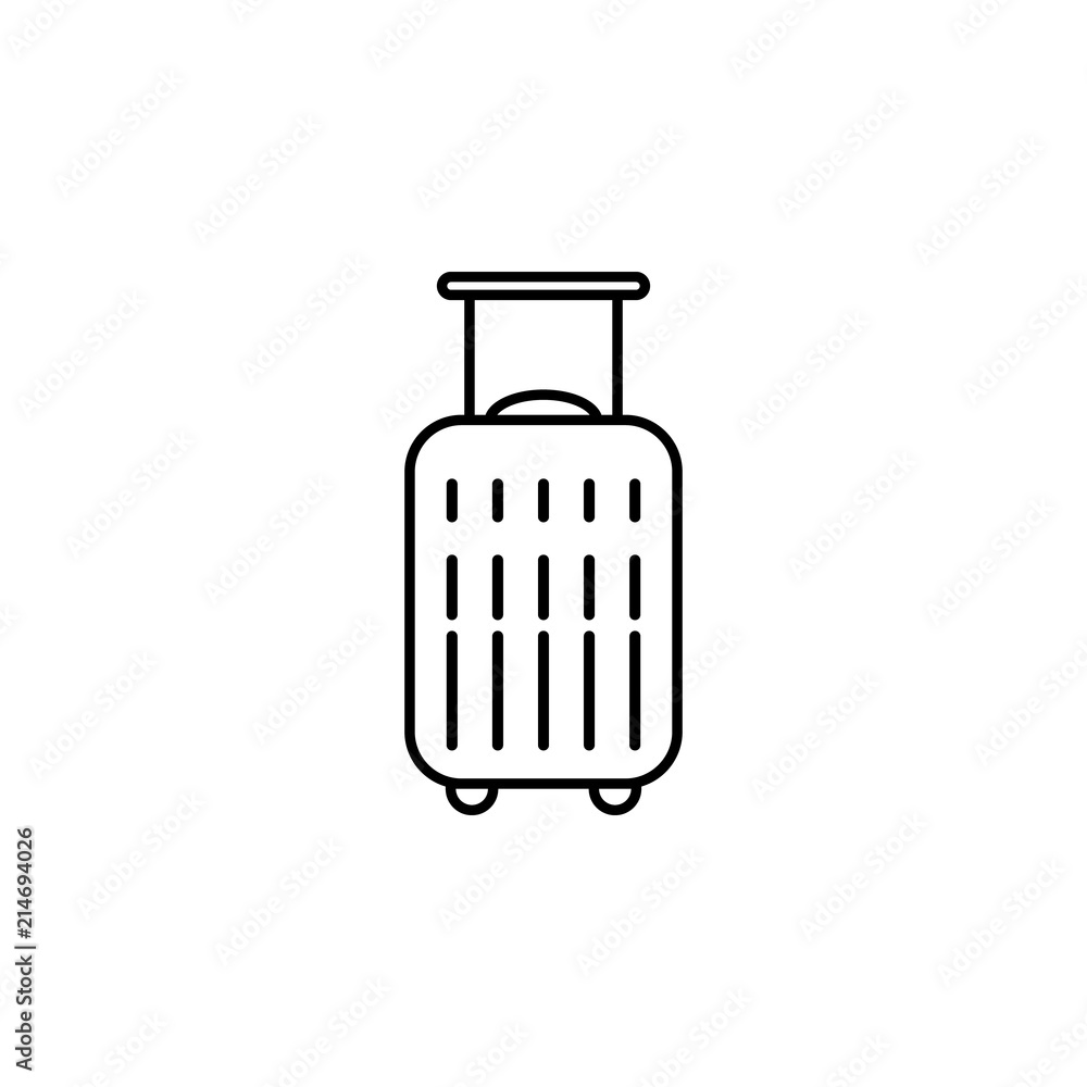 suitcase dusk style icon. Element of travel icon for mobile concept and web apps. Thin line suitcase dusk style icon can be used for web and mobile suitcase dusk style icon. Element of travel icon for mobile concept and web apps. Thin line suitcase dusk style icon can be used for web and mobile