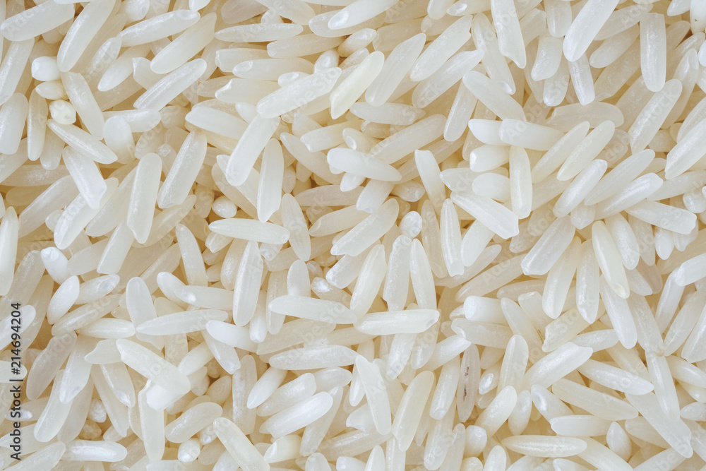 Thailand Jasmine rice texture background close up Thailand Jasmine rice texture background close up