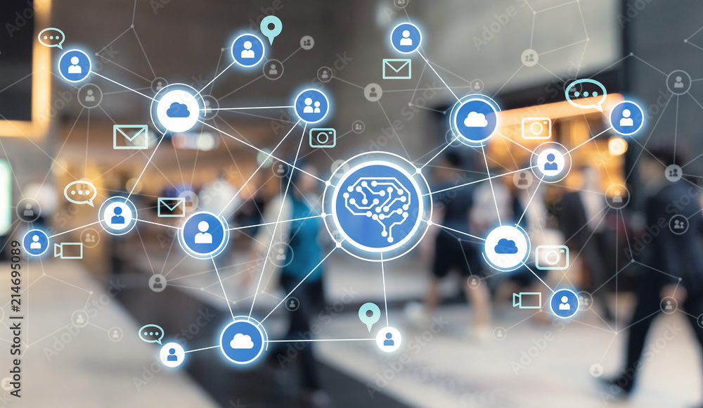 AI (Artificial Intelligence). People Flow Analysis / People Counting Analysis. AI (Artificial Intelligence). People Flow Analysis / People Counting Analysis.