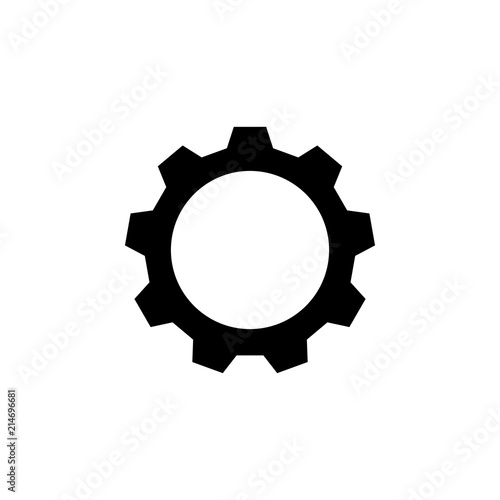 gear icon. Element of web icon for mobile concept and web apps. Glyph gear icon can be used for web and mobile