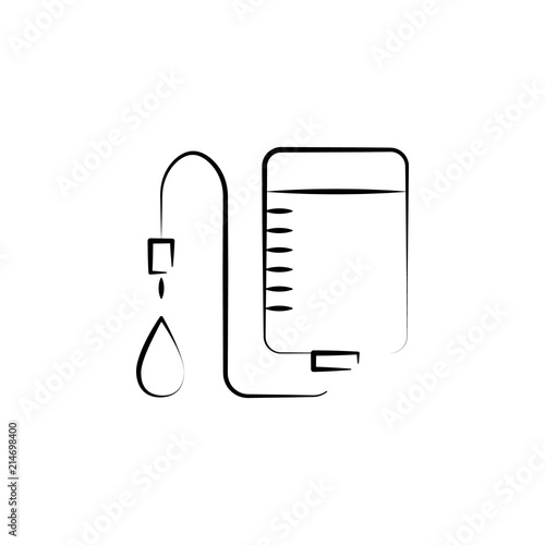 dropper icon. Element of anti aging icon for mobile concept and web apps. Thin line dropper icon can be used for web and mobile