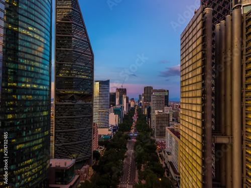 Mexico City - Ciudad de Mexico - Sunset 