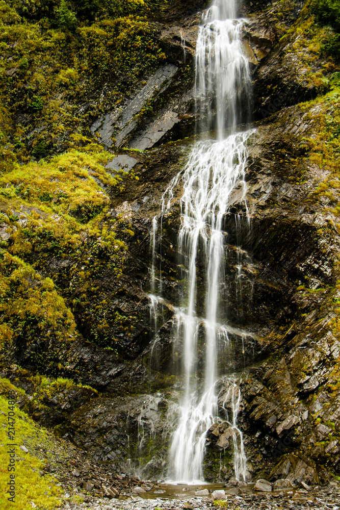 Obraz premium Bridal falls in Valdez, Alaska, US