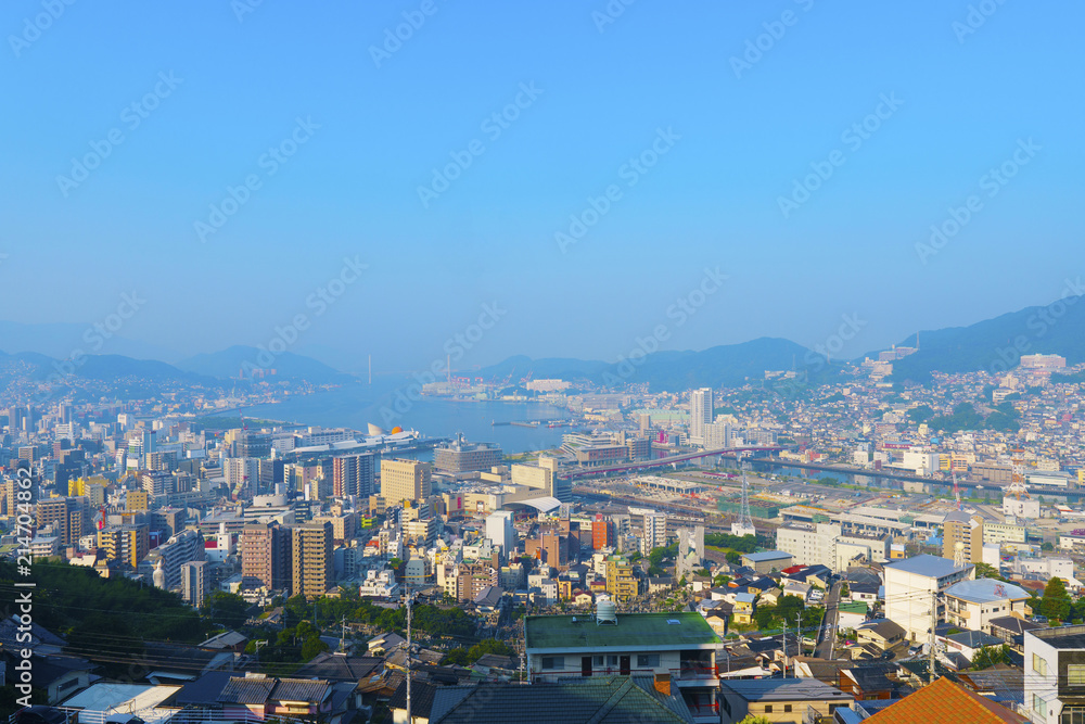 Fototapeta premium Widok na Nagasaki