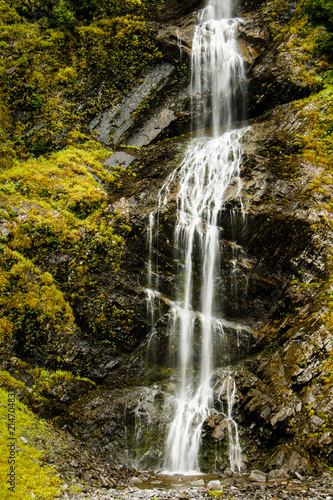 Bridal falls in Valdez  Alaska  US